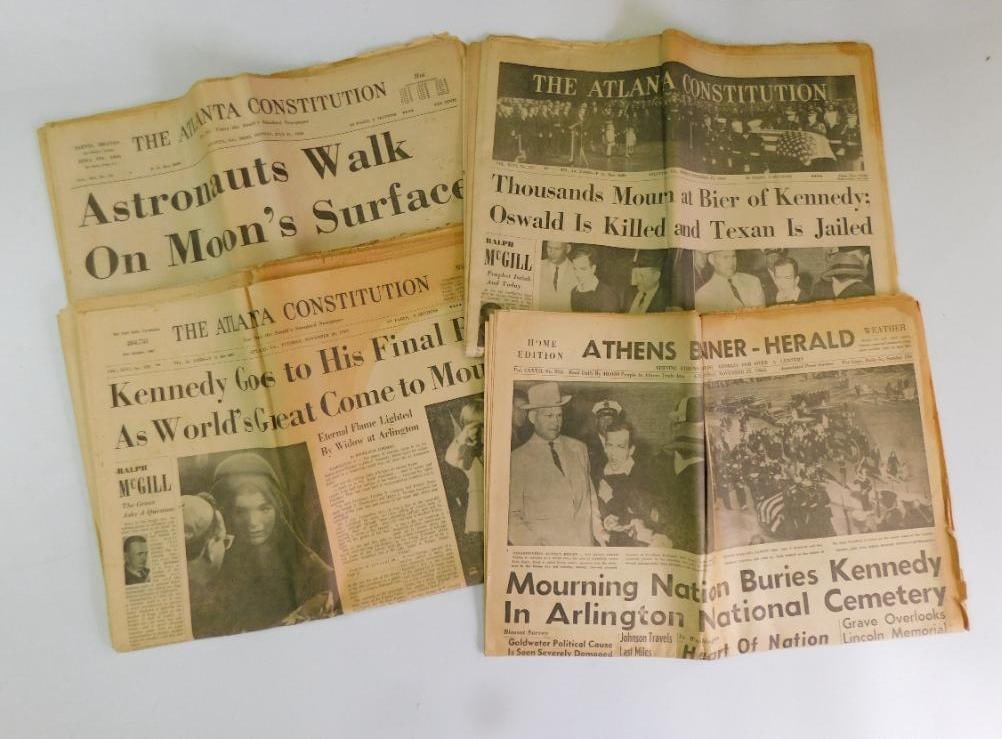 1960S THE ATLANTA CONSTITUTION MAGAZINES VINTAGE ANTIQUE: 1960S THE ATLANTA CONSTITUTION MAGAZINES VINTAGE ANTIQUE