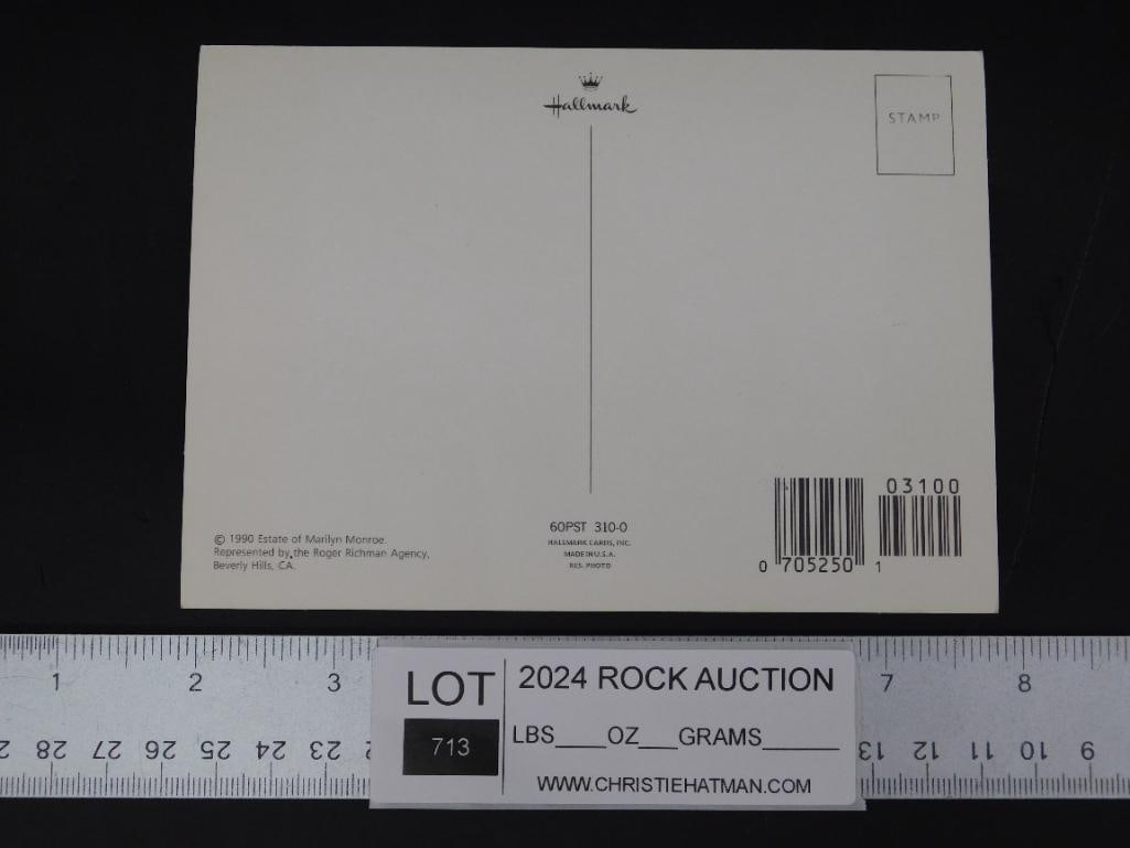 MARILYN MONROE POSTCARD HALLMARK CARDS - 2