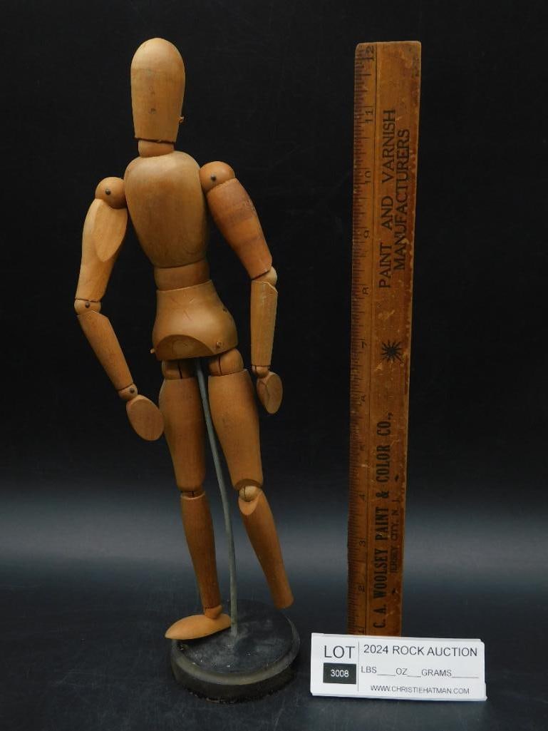 POSABLE JOINTED SKETCH MODEL MANNEQUIN - 3