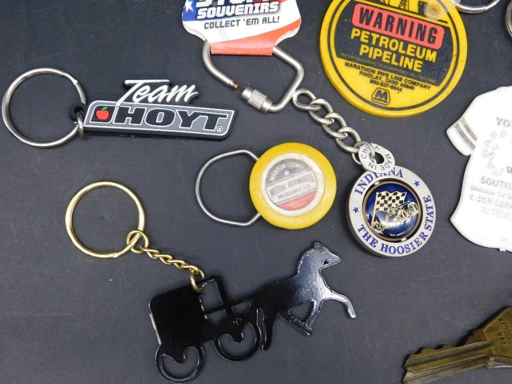 ASSORTED KEYCHAINS - 2