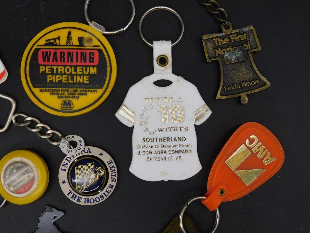 ASSORTED KEYCHAINS - 3