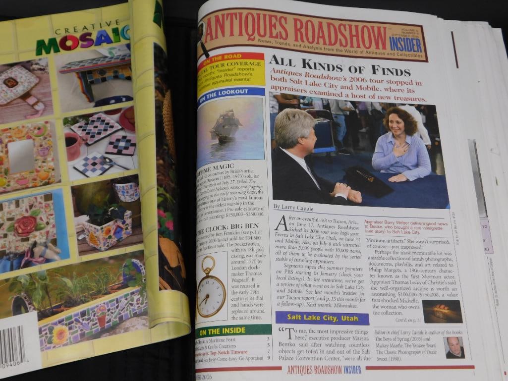 Antiques Roadshow Insider Magazine Collection in Zip Binder (1 of 7)