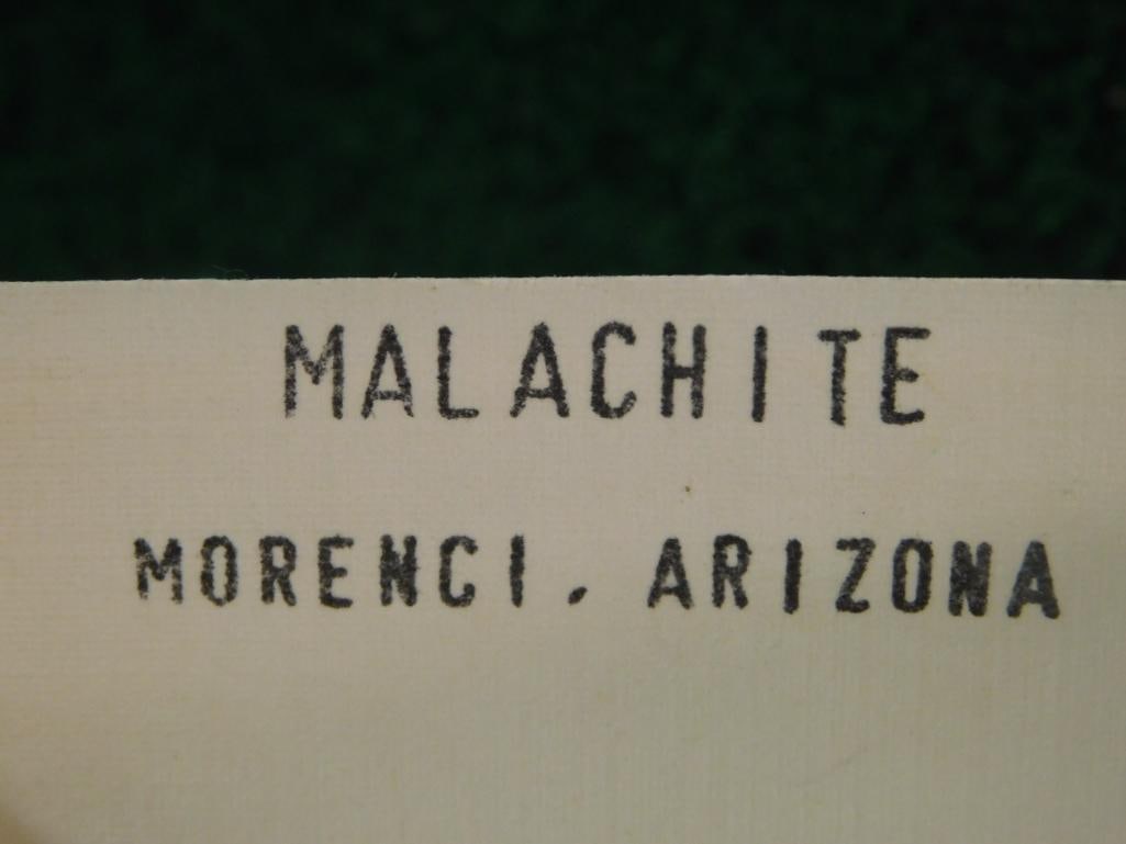 MALACHITE ROCK STONE LAPIDARY SPECIMEN - 4