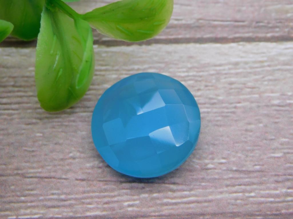 BLUE CHALCEDONY ROCK STONE LAPIDARY SPECIMEN (1 of 2)