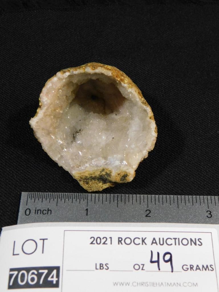 CAVE GEODE ROCK STONE LAPIDARY SPECIMEN - 2