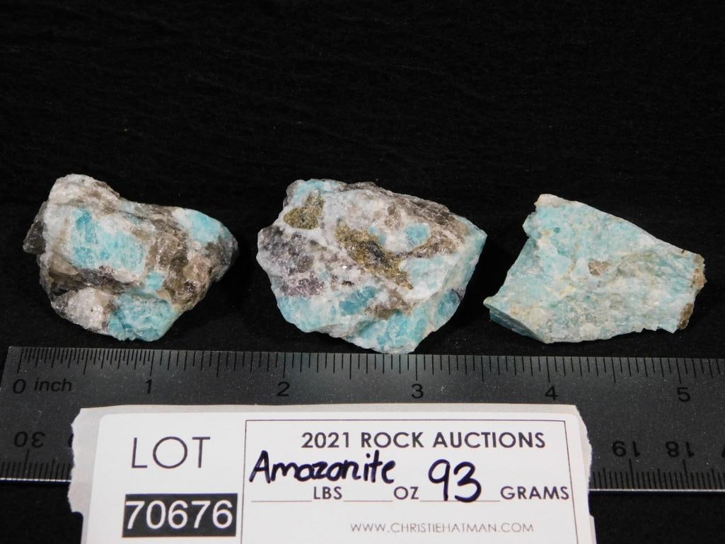 AMAZONITE ROCK STONE LAPIDARY SPECIMEN - 2