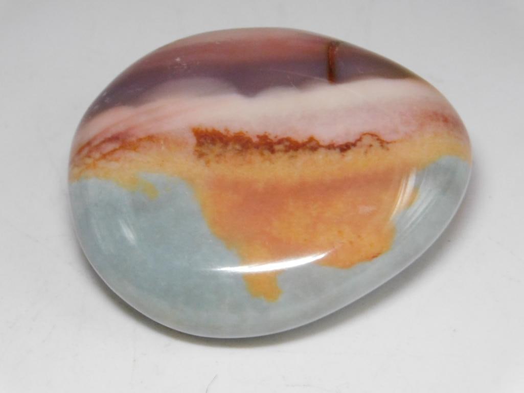 POLYCHROME JASPER AGATE ROCK STONE LAPIDARY SPECIMEN (1 of 2)