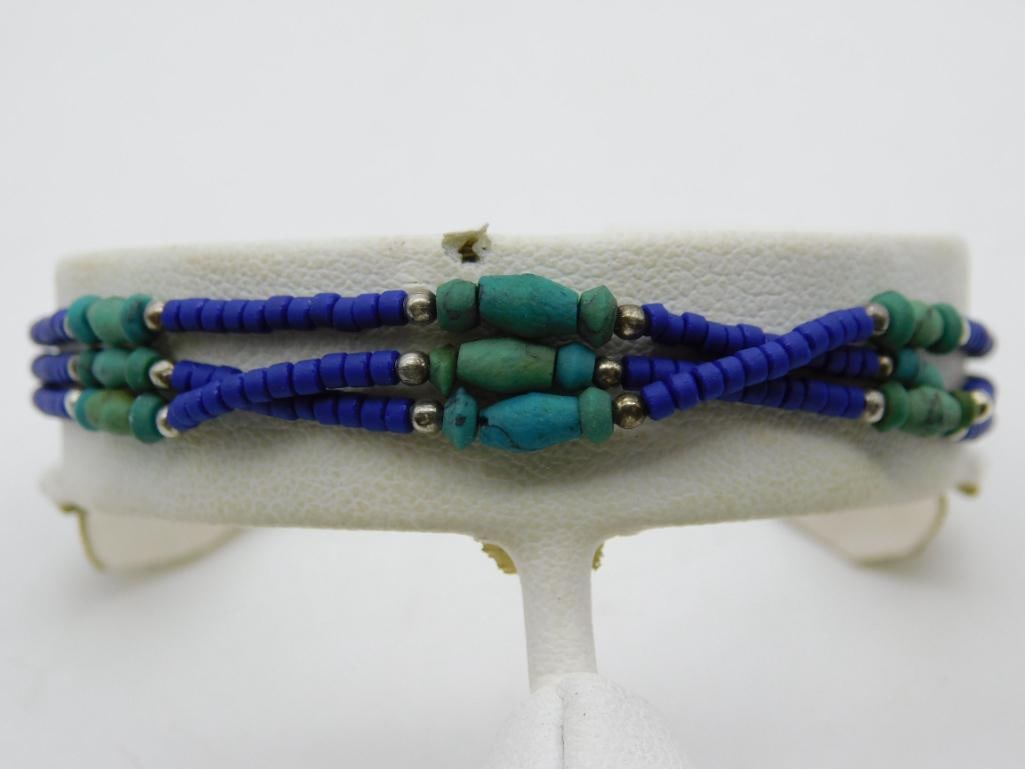 MIXED STONE BRACELET ROCK STONE LAPIDARY SPECIMEN (1 of 5)