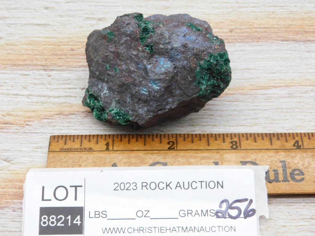 DIOPSIDE ROCK STONE LAPIDARY SPECIMEN - 2