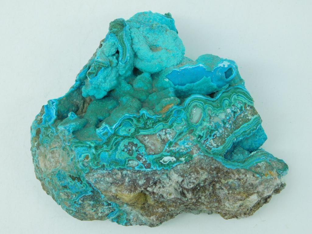 CHRYSOCOLLA MALACHITE ROCK STONE LAPIDARY SPECIMEN (1 of 5)