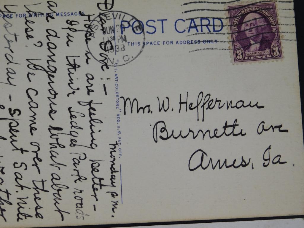 VINTAGE POST CARDS ANTIQUE EPHEMERA - 5