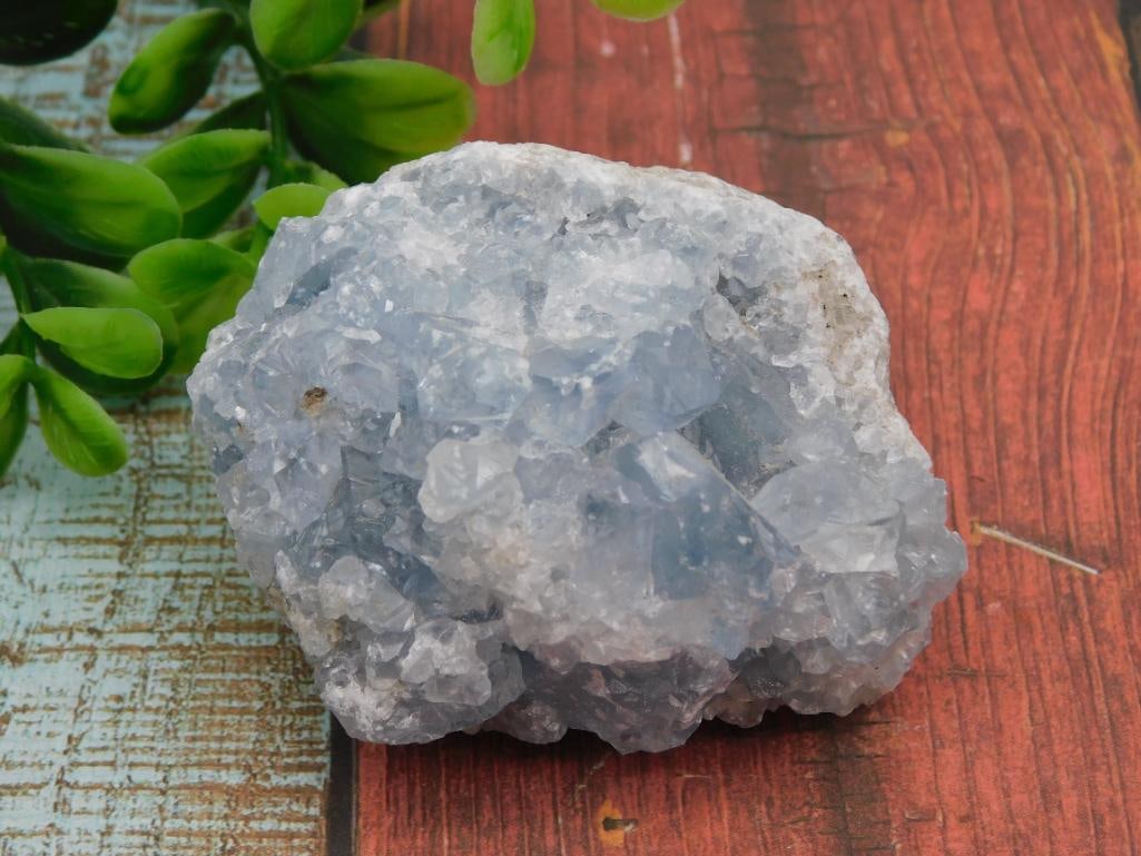 CELESTITE ROCK STONE LAPIDARY SPECIMEN (1 of 4)
