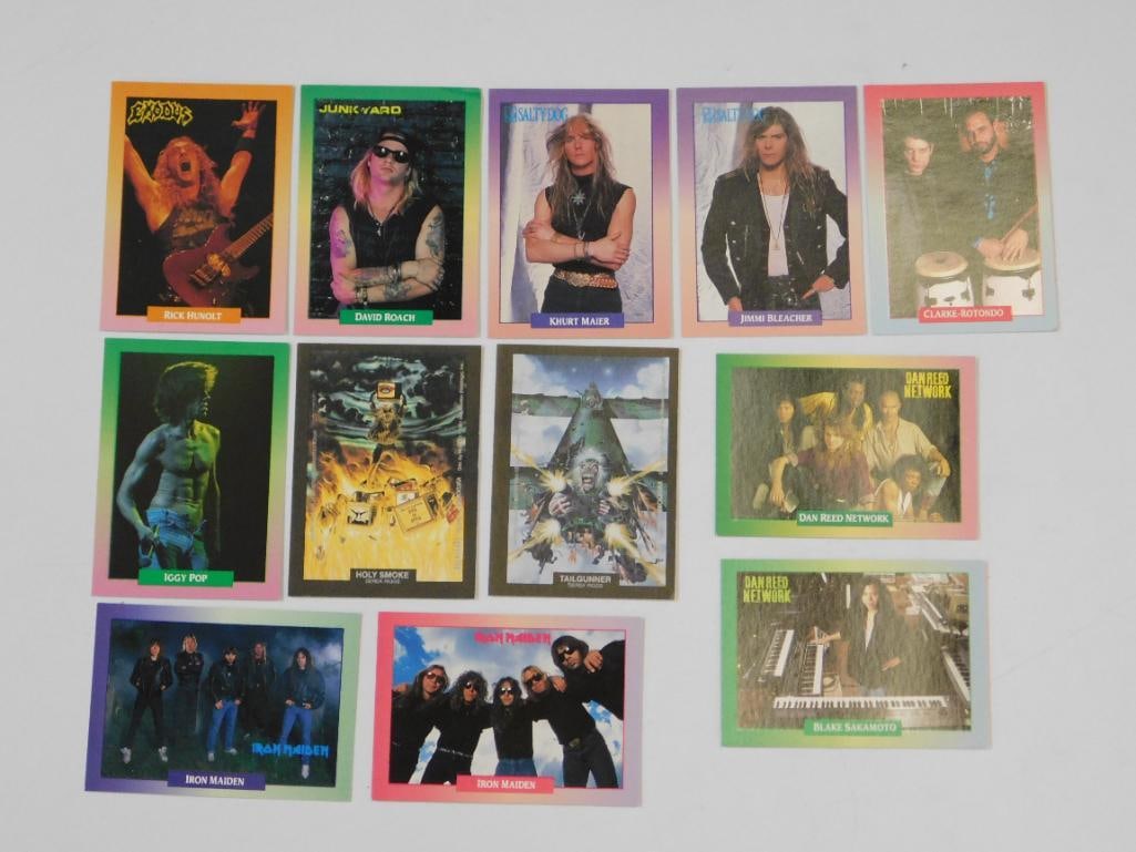 1990S BROCKUM ROCK TRADING CARDS: 1990S BROCKUM ROCK TRADING CARDS