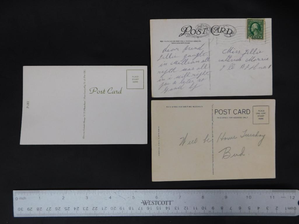 VINTAGE POSTCARDS ANTIQUE EPHEMERA - 2