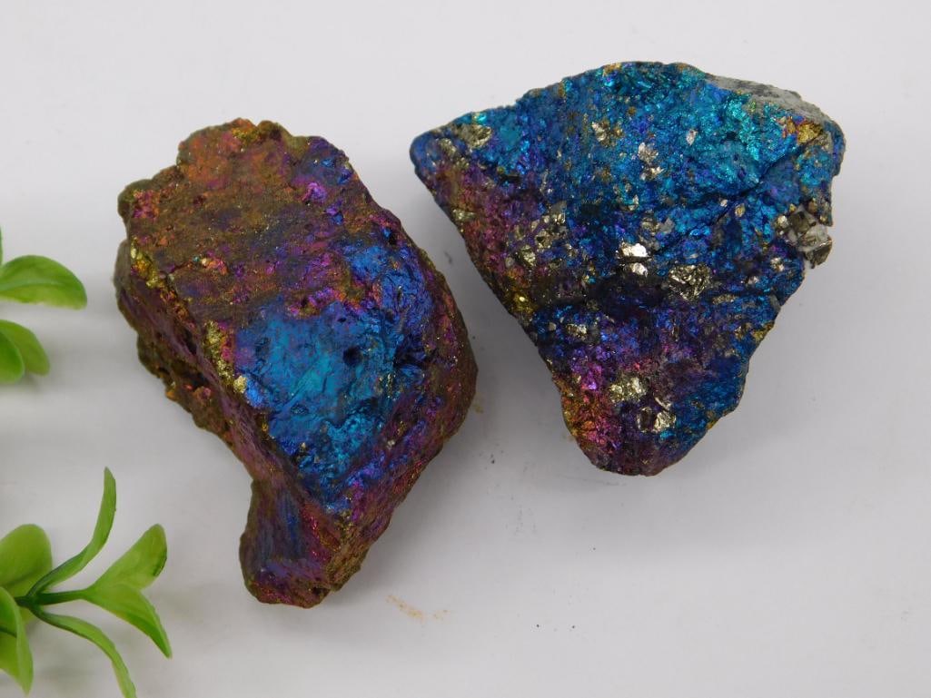 PEACOCK ORE ROCK STONE LAPIDARY SPECIMEN: PEACOCK ORE ROCK STONE LAPIDARY SPECIMEN