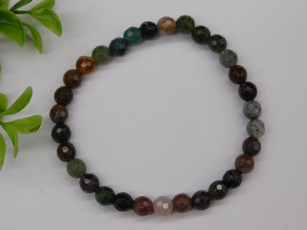 STONE STRETCH BRACELET ROCK STONE LAPIDARY SPECIMEN: STONE STRETCH BRACELET ROCK STONE LAPIDARY SPECIMEN