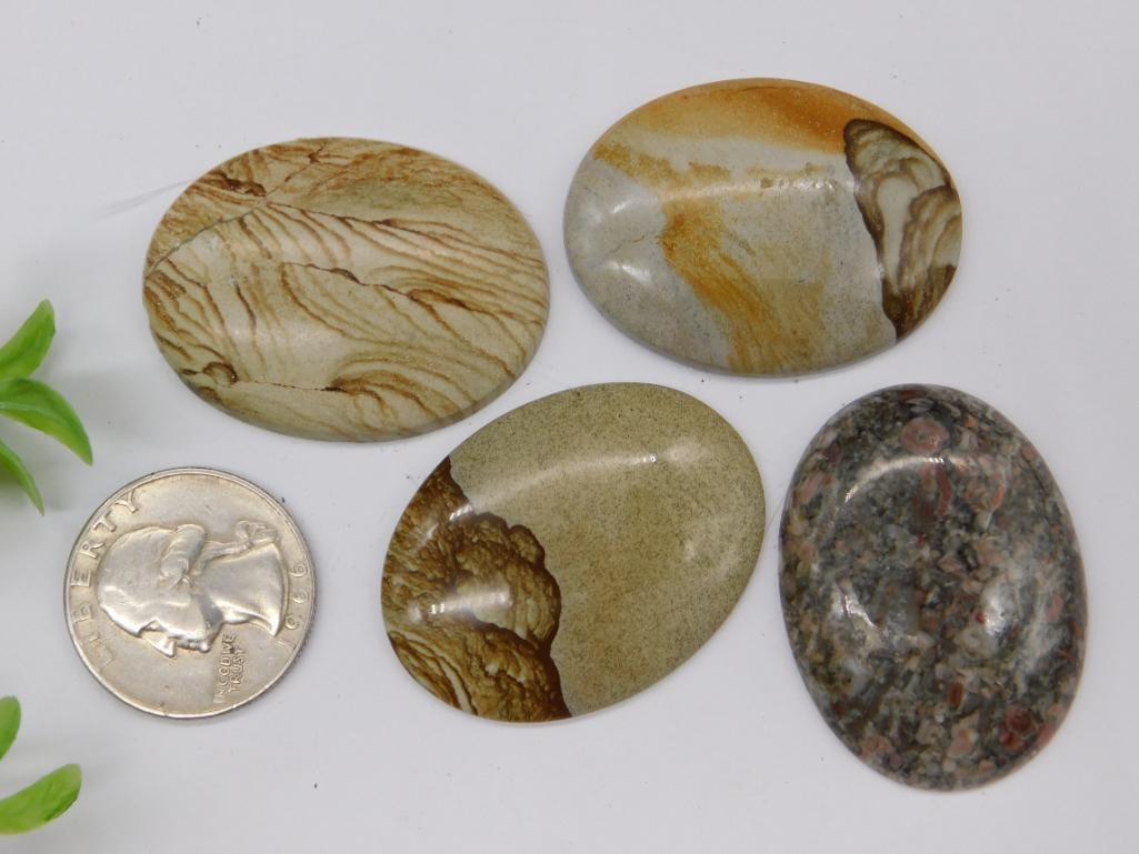 CABOCHONS ROCK STONE LAPIDARY SPECIMEN - 2