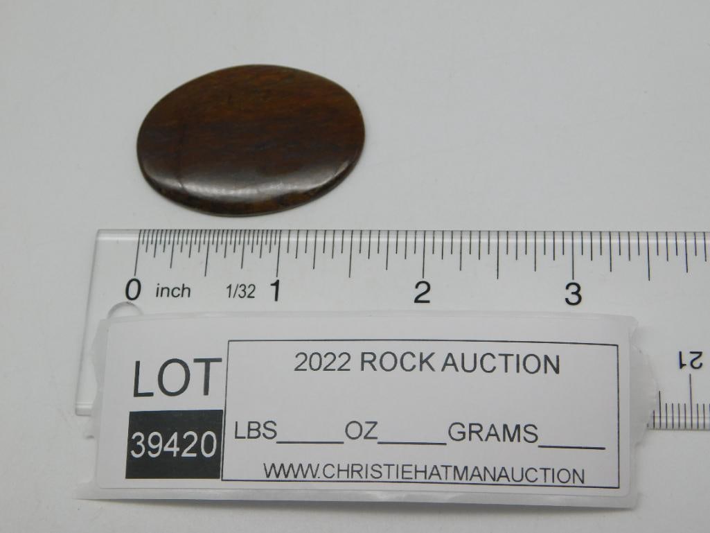 CABOCHON ROCK STONE LAPIDARY SPECIMEN - 2