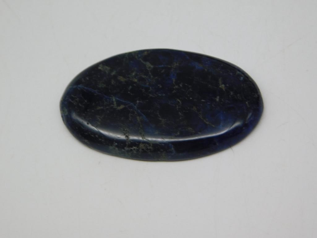 SODALITE CABOCHON ROCK STONE LAPIDARY SPECIMEN: SODALITE CABOCHON ROCK STONE LAPIDARY SPECIMEN