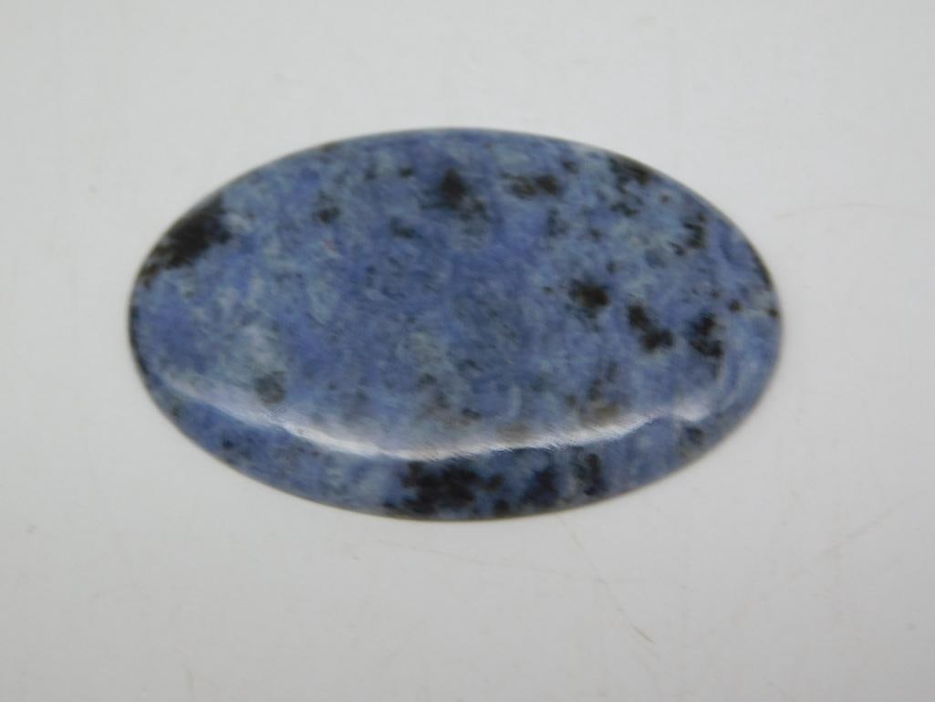 SODALITE CABOCHON ROCK STONE LAPIDARY SPECIMEN: SODALITE CABOCHON ROCK STONE LAPIDARY SPECIMEN