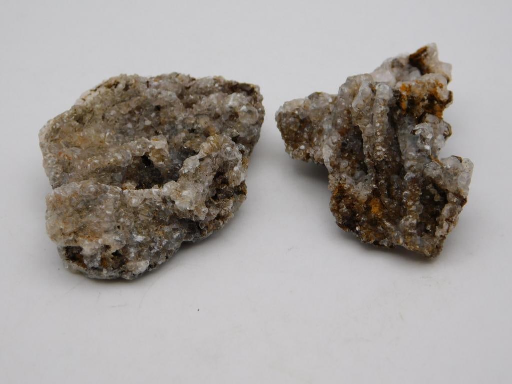 DRUZY CHALCEDONY ROCK STONE LAPIDARY SPECIMEN (1 of 2)