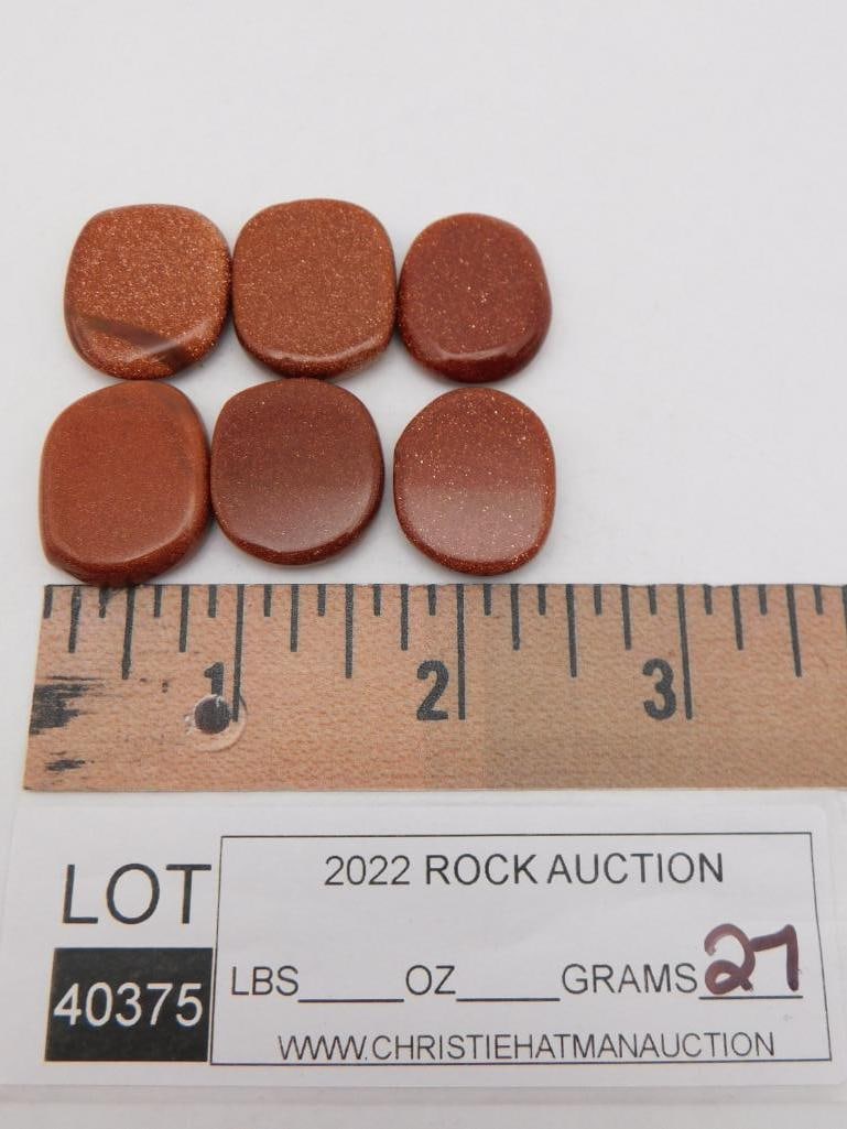 GOLDSTONE ROCK STONE LAPIDARY SPECIMEN - 2