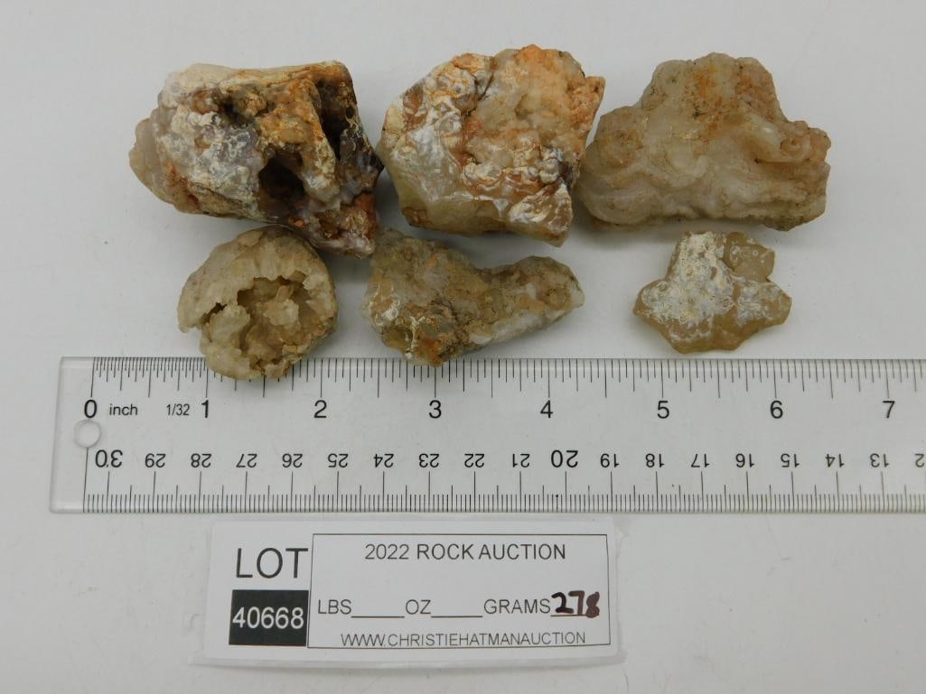 FIRE AGATE ROCK STONE LAPIDARY SPECIMEN - 2