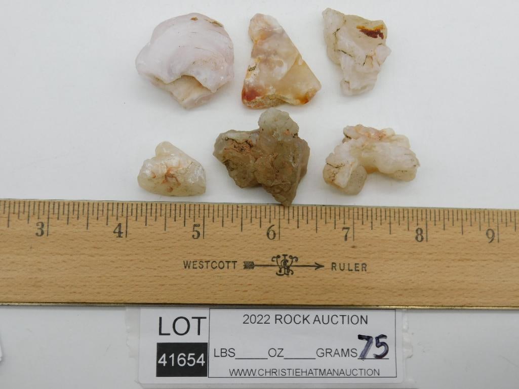 FIRE AGATE ROCK STONE LAPIDARY SPECIMEN - 2