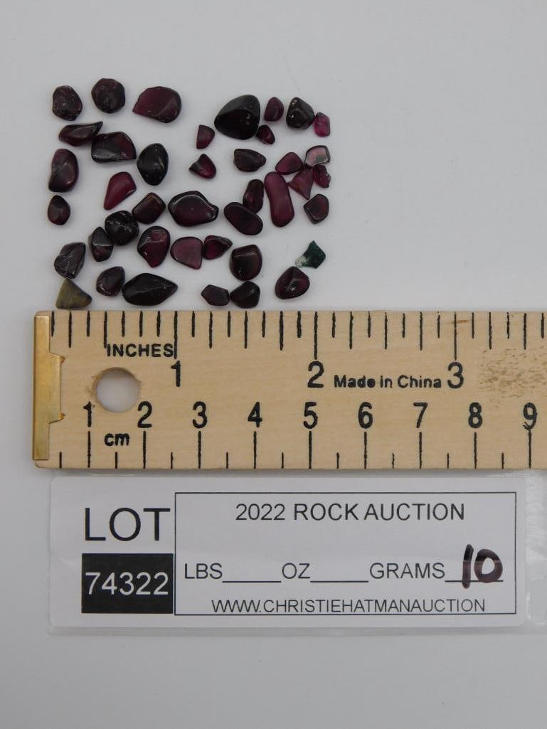 GARNET ROCK STONE LAPIDARY SPECIMEN - 2
