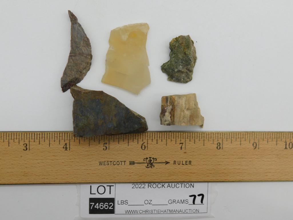 MIXED ROCK STONE LAPIDARY SPECIMEN - 2