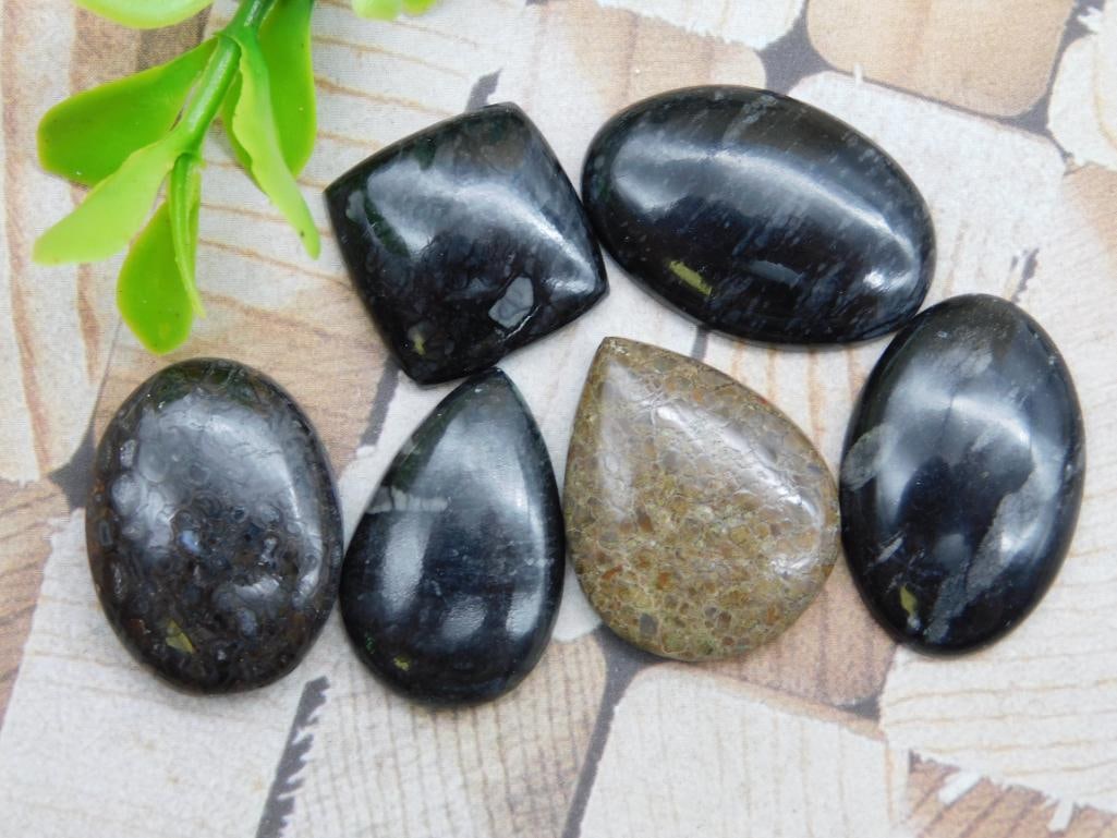 CABOCHONS ROCK STONE LAPIDARY SPECIMEN: CABOCHONS ROCK STONE LAPIDARY SPECIMEN