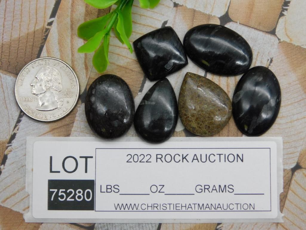 CABOCHONS ROCK STONE LAPIDARY SPECIMEN - 2