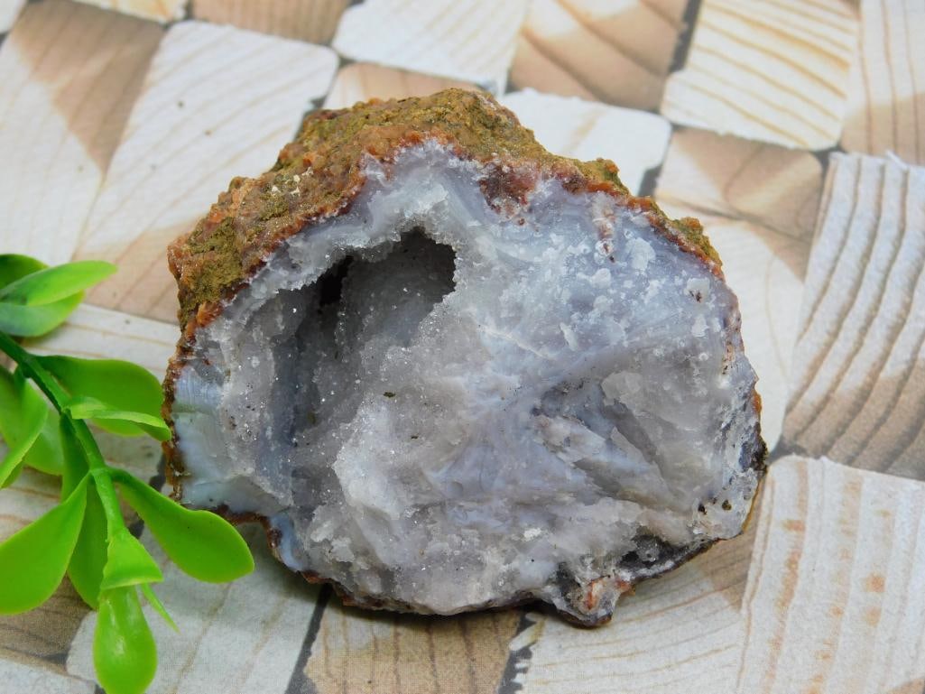 CAVE GEODE ROCK STONE LAPIDARY SPECIMEN (1 of 2)