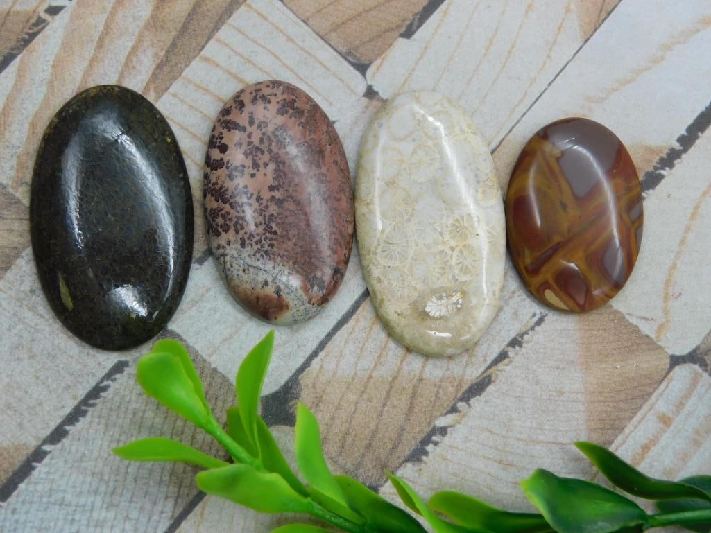 CABOCHONS ROCK STONE LAPIDARY SPECIMEN: CABOCHONS ROCK STONE LAPIDARY SPECIMEN