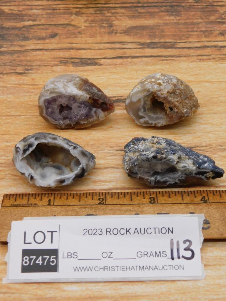 GEODE ROCK STONE LAPIDARY SPECIMEN - 2