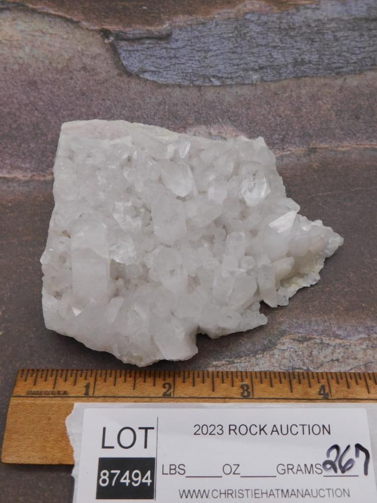 QUARTZ ROCK STONE LAPIDARY SPECIMEN - 2