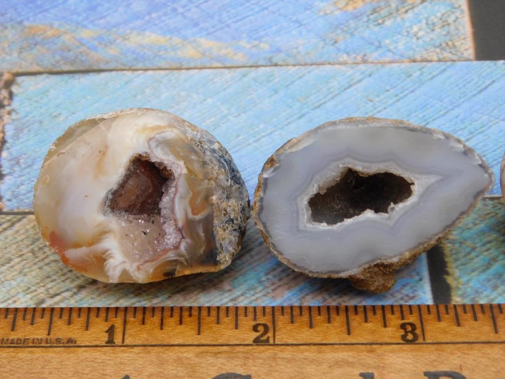 GEODE ROCK STONE LAPIDARY SPECIMEN - 3