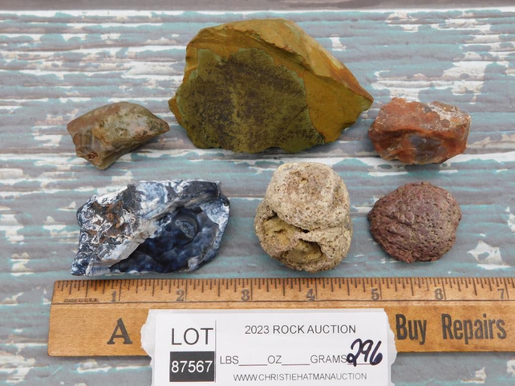 MIXED LOT ROCK STONE LAPIDARY SPECIMEN - 2