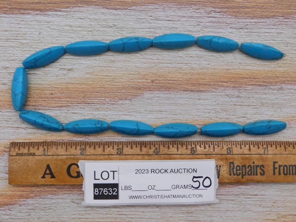 STONE BEADS ROCK STONE LAPIDARY SPECIMEN - 2