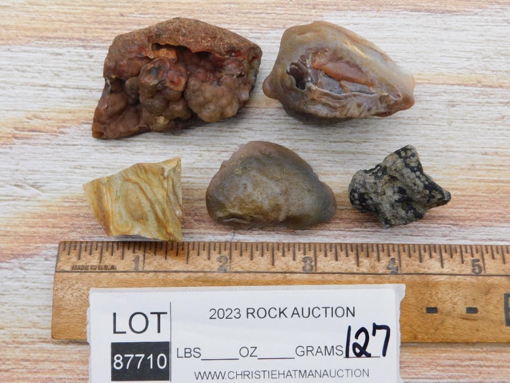 MIXED LOT ROCK STONE LAPIDARY SPECIMEN - 2