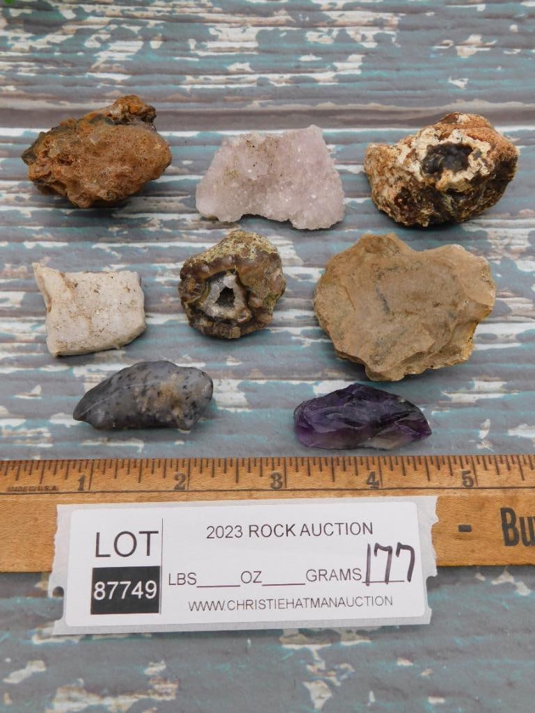MIXED LOT ROCK STONE LAPIDARY SPECIMEN - 2
