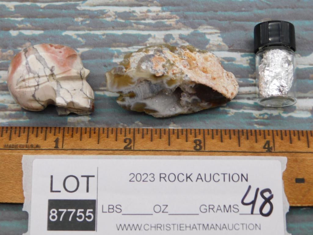 MIXED LOT ROCK STONE LAPIDARY SPECIMEN - 2