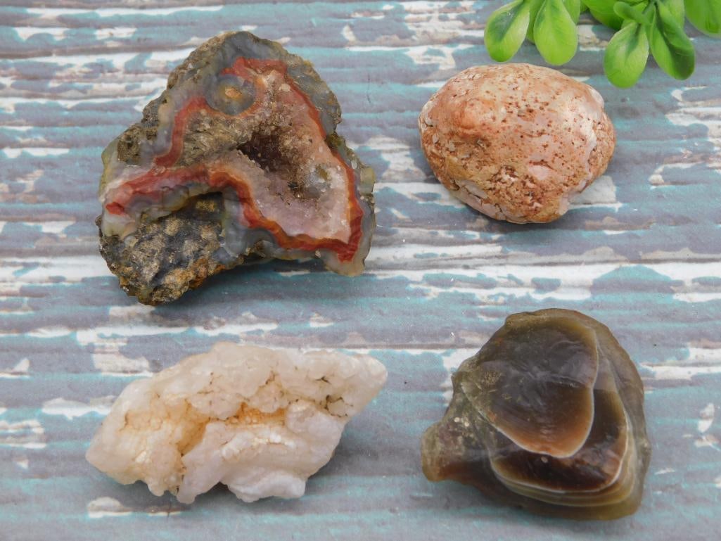 MIXED ROUGH ROCK ROCK STONE LAPIDARY SPECIMEN: MIXED ROUGH ROCK ROCK STONE LAPIDARY SPECIMEN