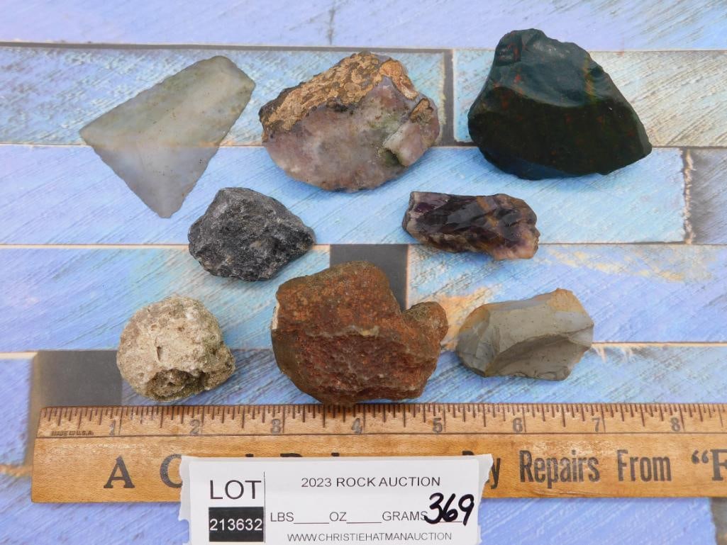 MIXED LOT ROCK STONE LAPIDARY SPECIMEN - 2
