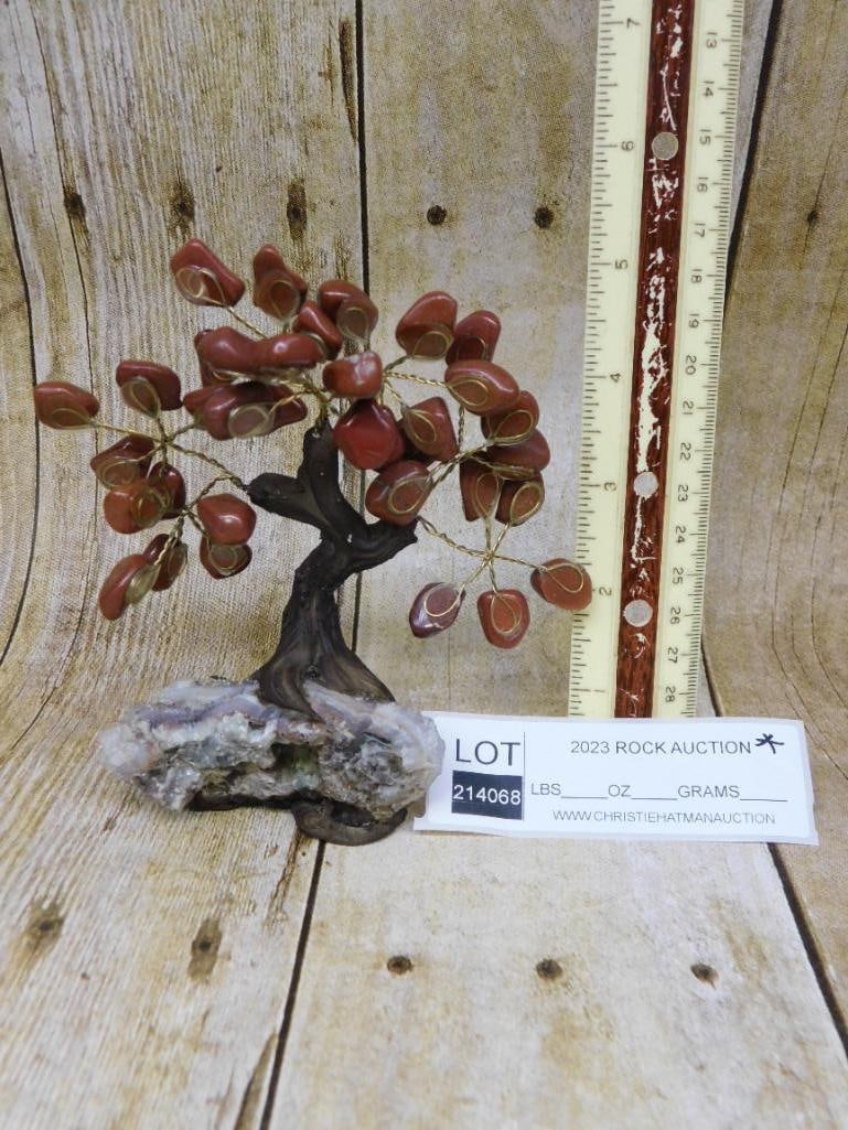 STONE TREE ROCK STONE LAPIDARY SPECIMEN - 2