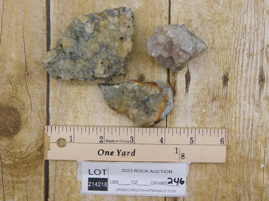 AMETHYST ROCK STONE LAPIDARY SPECIMEN - 2