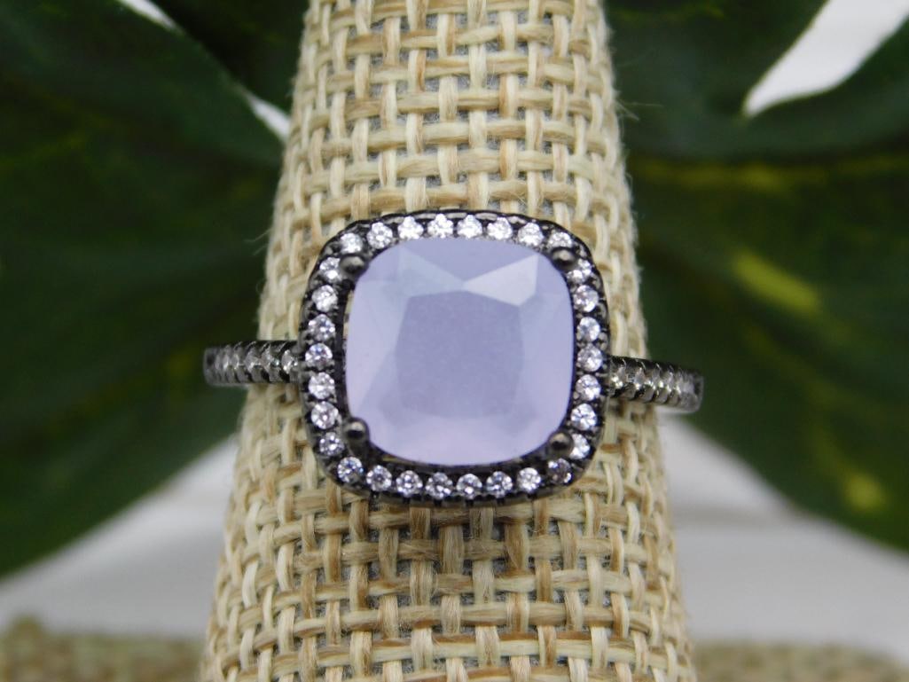 GENUINE STONE RING SIZE 6: GENUINE STONE RING SIZE 6