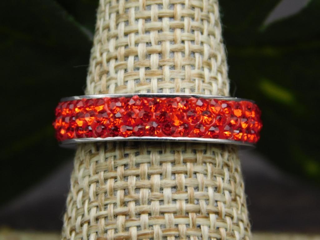 GENUINE STONE RING SIZE 6 (1 of 4)