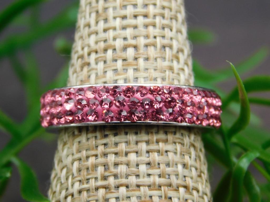 GENUINE STONE RING SIZE 6 - 3