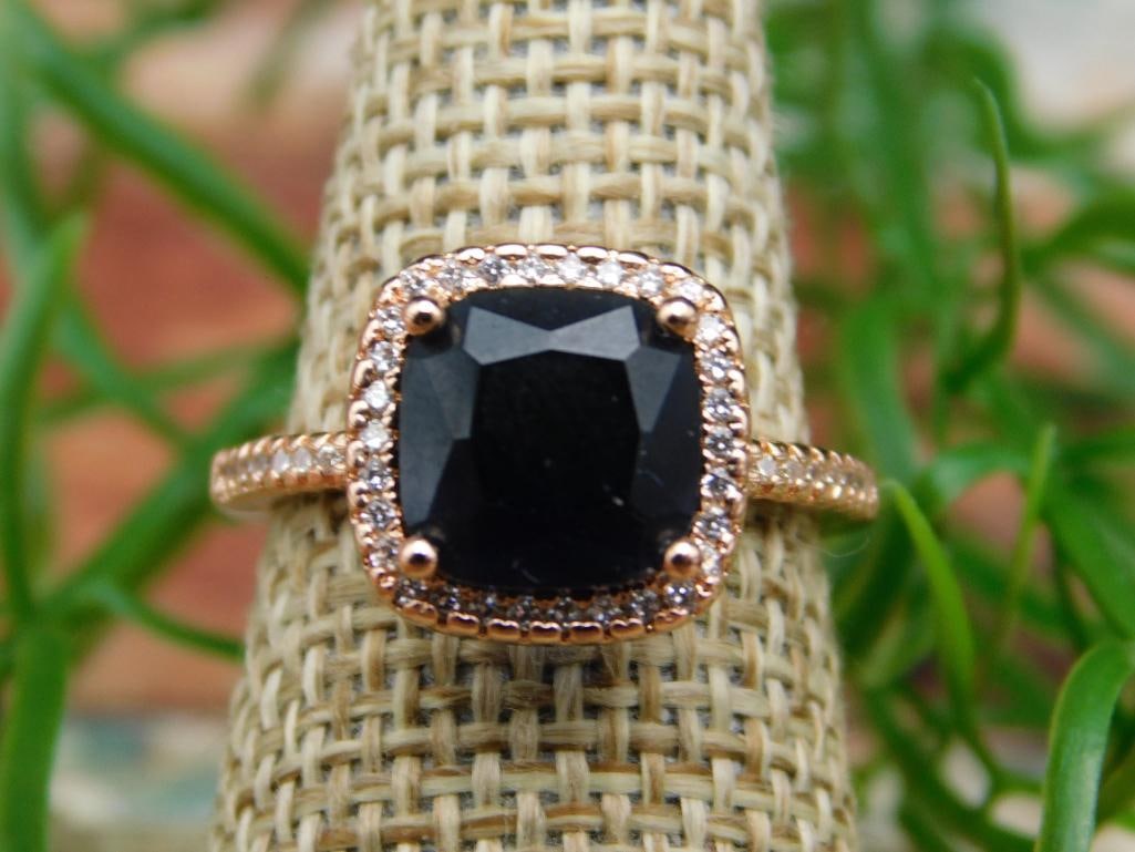 GENUINE STONE RING SIZE 7: GENUINE STONE RING SIZE 7